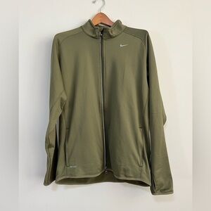 Nike Dri-Fit Zip Up Men’s Fleece. Pristine Condition. Size Large